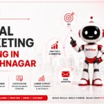 Digital Marketing Training in Dilsukhnagar banner by SkillMove featuring AI-powered digital marketing services, including SEO, social media marketing, content marketing, email marketing, advertising, and analytics.