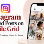 Instagram tagged posts on profile grid showing how creators can add tagged posts to their Instagram profile grid