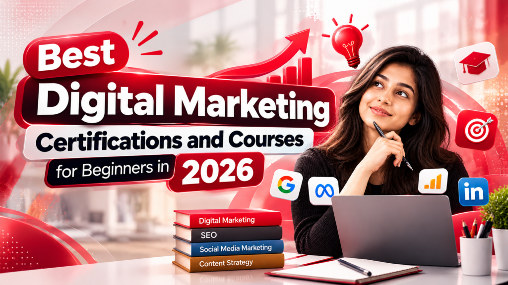 Best Digital Marketing Certifications and Courses for Beginners in 2026